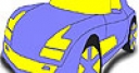 Jeu Yellow  major car coloring