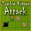 Jeu Zombie Kitten Attack en plein ecran