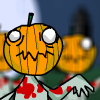 Jeu Zombie Pumpkin Drive-by en plein ecran