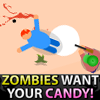 Jeu Zombies want your Candy en plein ecran